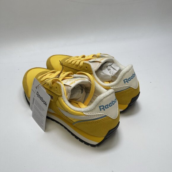 Reebok Classic AZ Women Running Casual Retro Shoes Yellow / Gold Size 7 US New - Picture 3 of 11